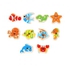 Double Pole Magnetic Fishing Jigsaw Wooden Parent-Child Fishing Game Toy - Colorful