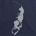 Mavazi Afrique Nelson Mandela Minimalist T-shirt - Navy Blue