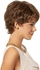 Synthetic Hair Wig Short Straight Brown Thermal Hair