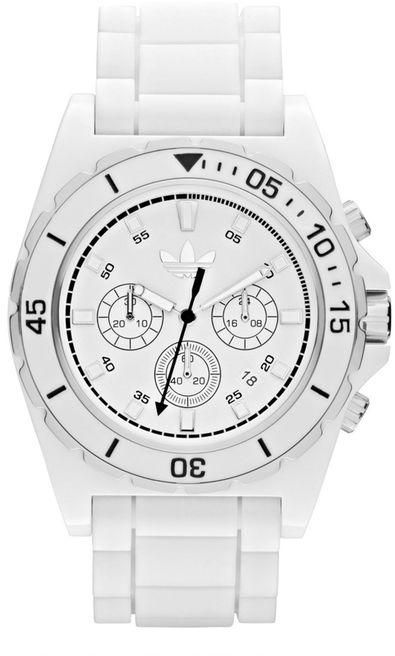 Adidas ADH2833 Silicon Watch - White