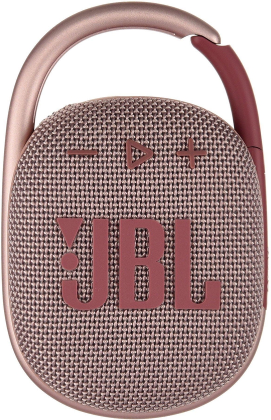 JBL CLIP 4 Portable Bluetooth Speaker, Pink