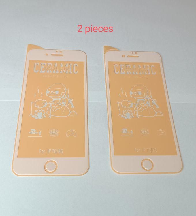 Ceramic Matte Screen Protector For Iphone 6 / 7 / 8 - 2 Pieces