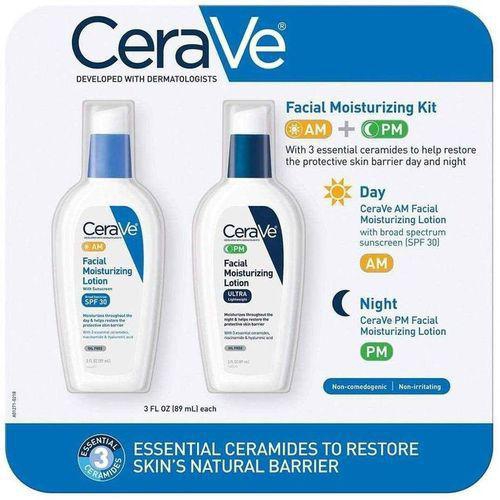 Cerave Night And Day (PM, AM) Facial Moisturizing Lotions Kit
