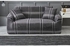 Modern Plaid Pattern Sofa Slipcover Grey/Black/White