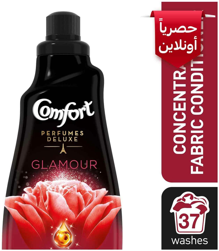 Comfort concentrated Liquid fabric conditioner glamorous scent 1.5 L