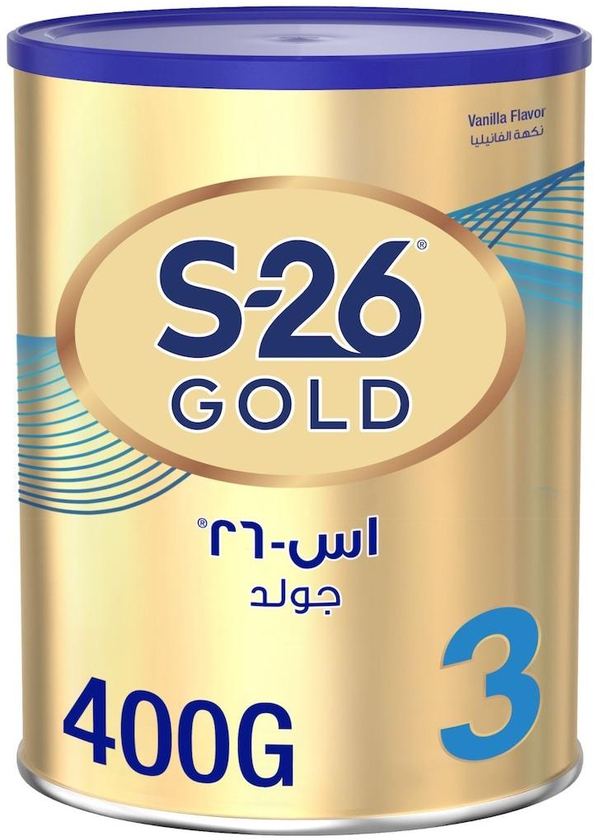 S-26 Gold 3 Stage 3 1-3 Years Milk Powder 400g