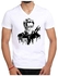 Hawk Printed T-Shirt White