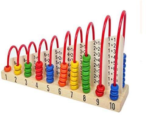 لعبة بازل رياضيات باطار خشبي للاطفال - ضمان لمدة عام واحد
