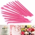 Generic 14Pcs Fondant Cake Decorating Carve Pen Flower Modeling-Pink