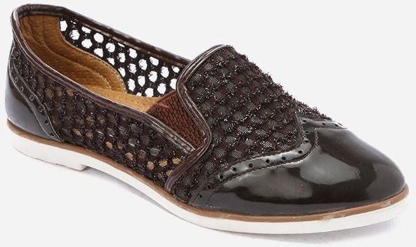 Genuine Casual Flat Shoes - Coffee