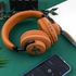 SODO (SD-1006) Wired/Wireless Headphones, Clear Sound, Dual Mode "Bluetooth-FM" - Brown