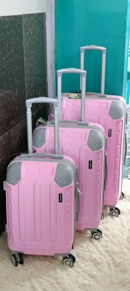OFFER Fashion 3-1 PVC Travelling Suitcase