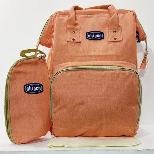 سعر ومواصفات Chicco Multi-functional Diaper Bag - Orange من jumia 