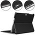 Ratesell Surface Go 2 Case, Kickstand Business Slim Trifold Folding Stand Folio Cover Pencil Holder for Microsoft Surface Go 2 2020 / Surface Go 2018 Black