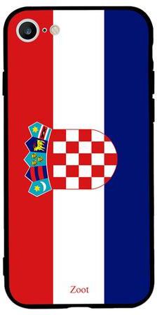 Thermoplastic Polyurethane Protective Case Cover For Apple iPhone 6 Croatia Flag