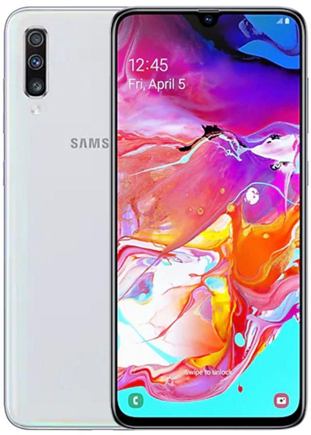 Galaxy A70 Dual Sim White 128gb 8gb Ram 4g Lte Price From Noon In