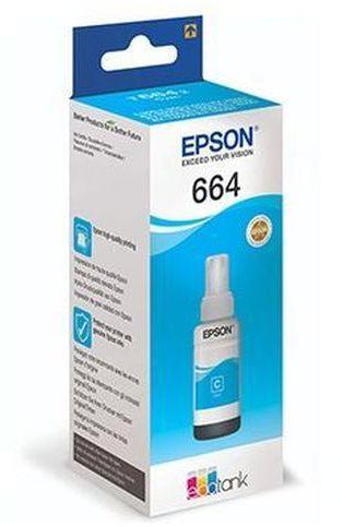 Epson Ink 664 CYAN Ink Bottle 70ML