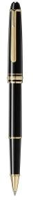 Montblanc Meisterstuck Gold-Coated Rollerball Pen 12890 Black