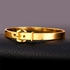 Trendy Belt Gold Plated Bracelet