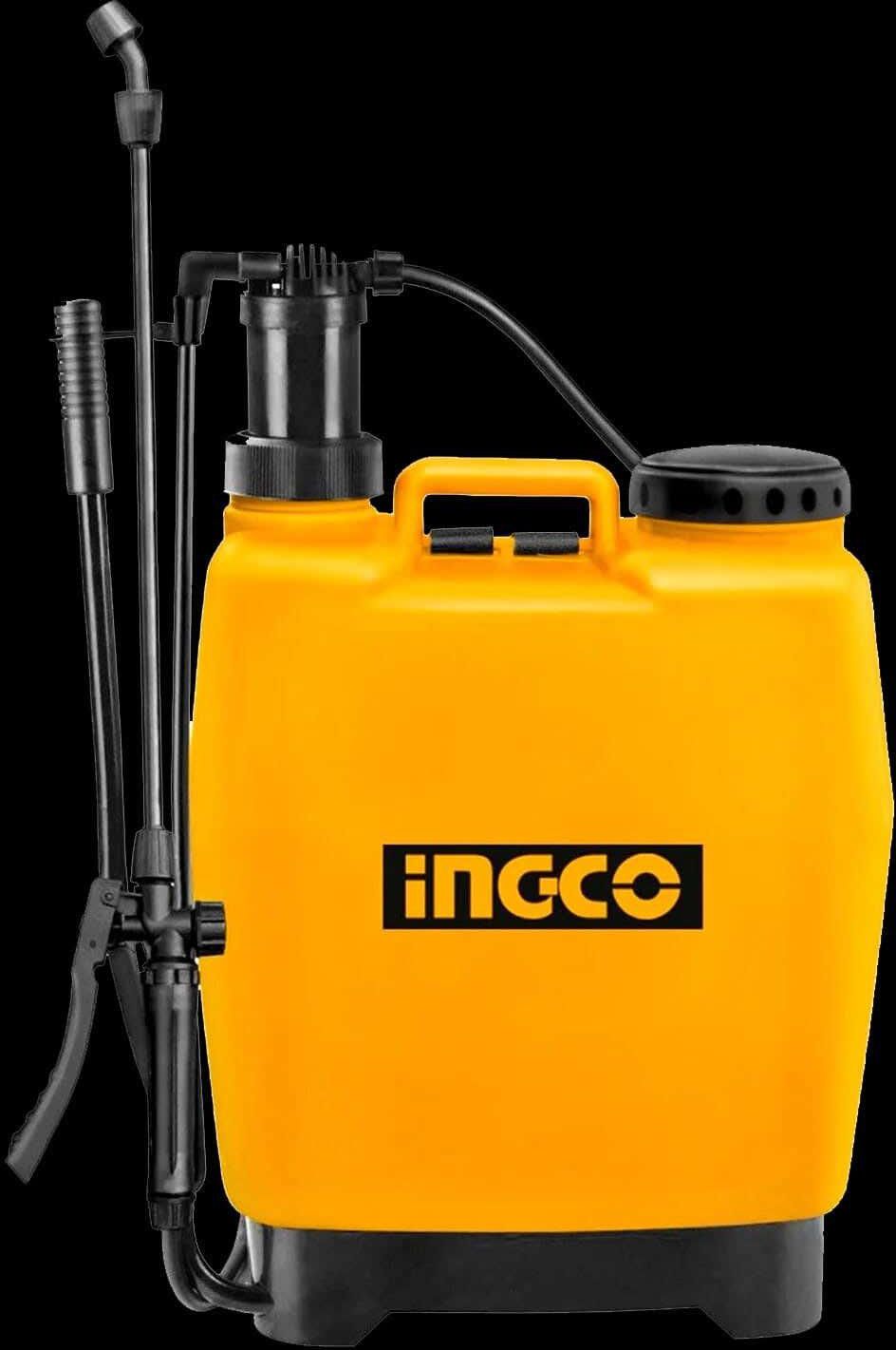 Get Ingco HSPP42002 Knapsack Garden Disinfectant Sprayer, 20L - Yellow with best offers | Raneen.com