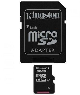 Kingston 32GB MicroSDHC Card - Class 4