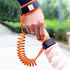 Kids Safety Harness Child Leash Anti Lost Wrist Link Traction Rope Anti Lost Bracelet, Length: 2.5m(Orange)