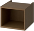 HAGAÅN Open cabinet - brown oak effect 40x48x33 cm