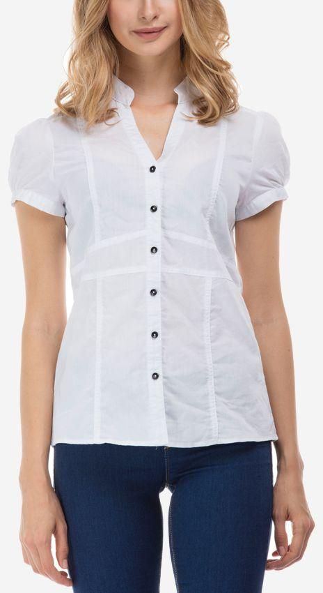 Ravin Solid Shirt - White