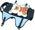 General Mix Carrier Soft On The Chest Or Back In The Shape Of A Teddy Bear - Blue