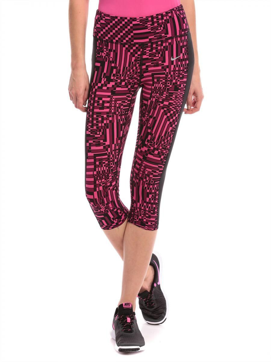 Nike Pink, Black Sport Pant For Women