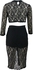 Black High Neck Two Pieces Wear For Women