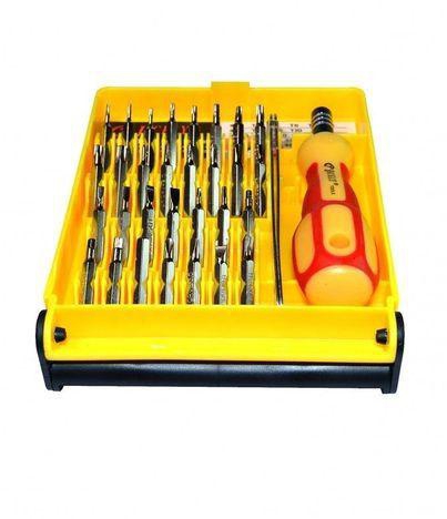 Pocket Screwdriver Tool Set Kit With Interchangeable Precise Magnetic Head - 32 PCS
