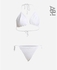 Agu Crochet Handmade Bikini Swimsuit - White