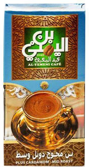 Abd El Maboud Al Yemeni Plus Cardamom Medium Roasted Coffee - 200g