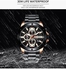 ساعة يد كرونوغراف مقاومة للماء طراز 8336 - 49 ملم - لون أسود للرجال