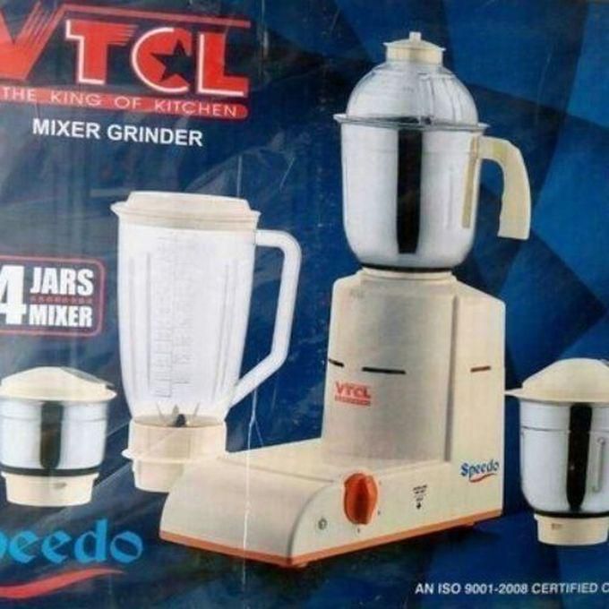 VTCL Mixer And Grinder Set - Heavy Duty-750watts