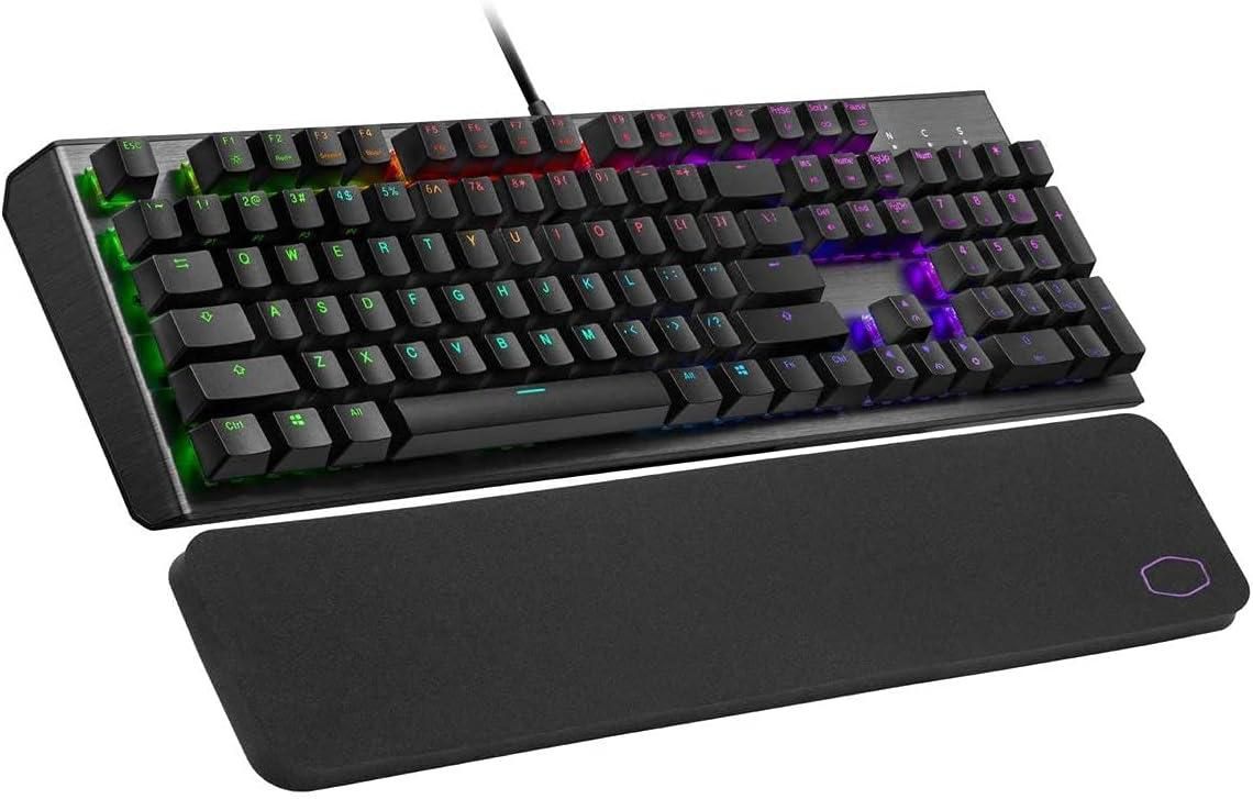 Cooler Master CK550 V2 Full Mechanical Gaming PC Keyboard, Linear Red Switches