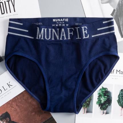 Kime Low Rise Munafie Men Underwear Briefs [M24638] - Free Size (4 Color)