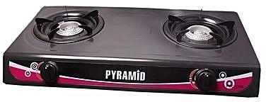 PYRAMID Table Top Gas Cooker With 2 Burners