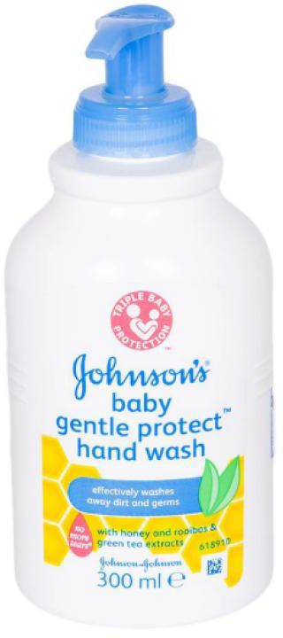 JOHNSON'S BABY GENTLE PROTECT HAND WASH 300ML