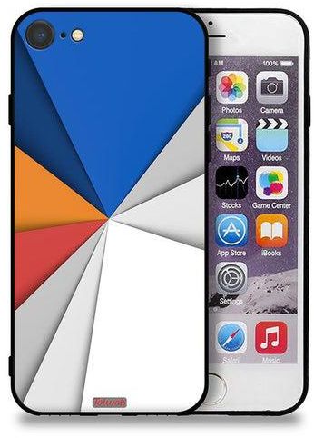 Apple iPhone SE (2020) Protective Case Material Matches Abstract Art