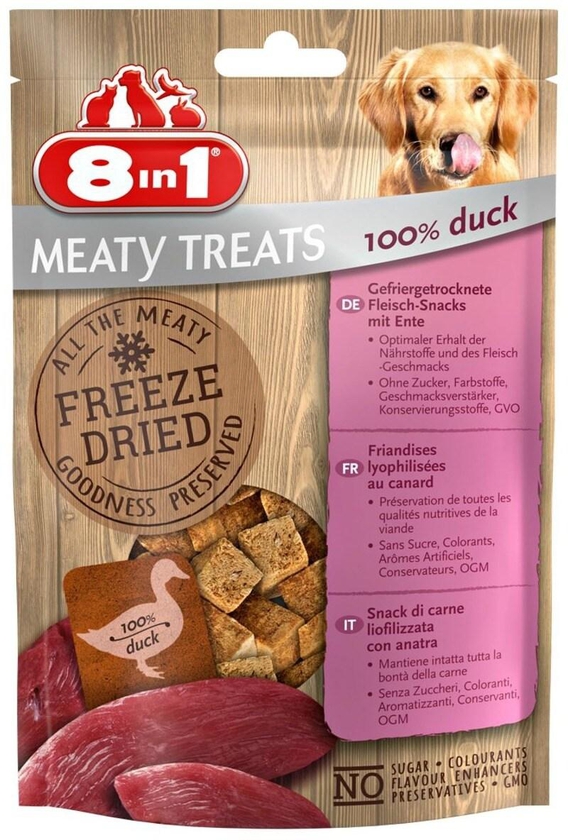 8in1 Dog Freeze Dried  Duck 50g