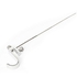 Universal Silver Tone Metallic Handle Fishing Fish Hook Detacher Aluminium Alloy Soild