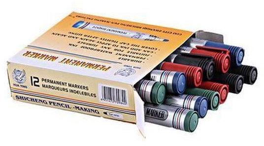 Permanent Markers (Assorted Colours)