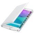 Samsung Galaxy Note Edge Wallet Flip Cover Frost White