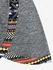 Plus Size Ethnic Printed Hooded Long Sleeves High Low Tee - L | Us 12