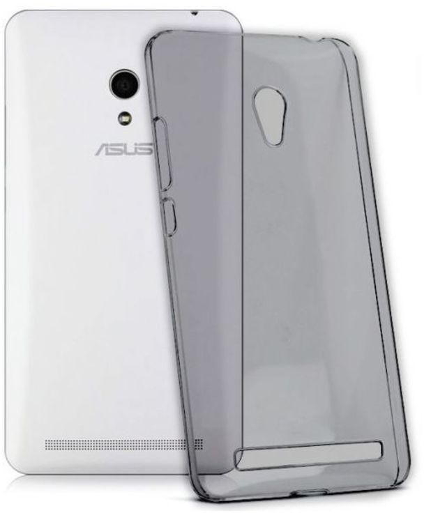 0.7mm Super Thin TPU Case Cover With Screen Protector For Asus Zenfone 6 Grey