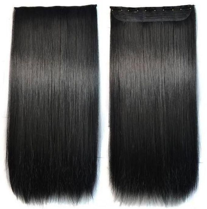 Long Straight Soft Hair Extension - Black