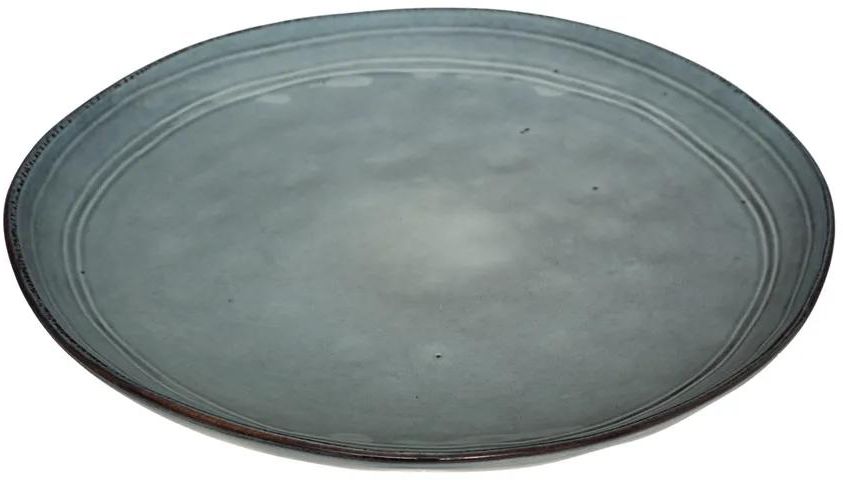 SG Porcelain Stoneware Dinner Plate (26 cm, Blue)