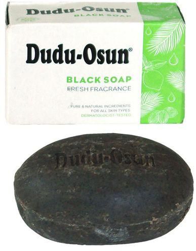 Dudu-Osun African Black Soap-heals Eczema, Acne, Freckles, Dark Spots.
